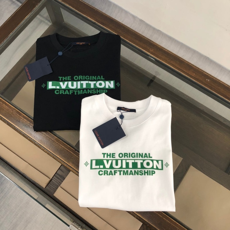Louis Vuitton (LV) Summer New Street Style Short Sleeve T-Shirt Premium High-Density Cotton, Unisex M-3XL