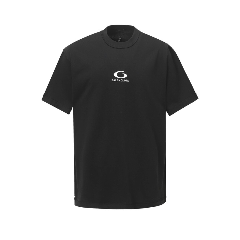 BALENCIAGA Mloop Sports Icon Oversized Thick Print T-Shirt (XSL)