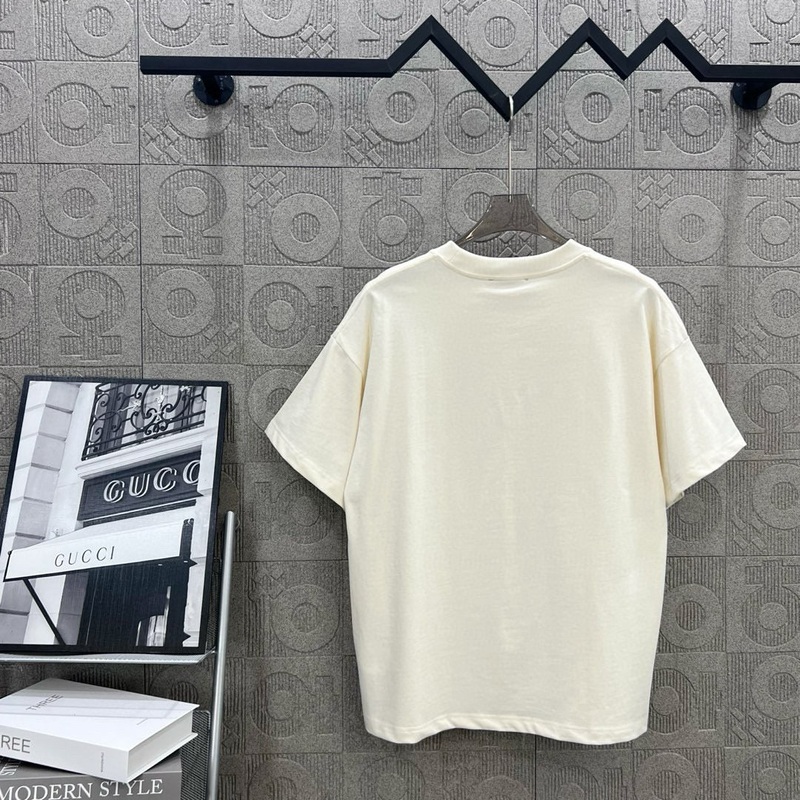 GUCCI Flag Graphic Logo Cotton T-Shirt (XSL)