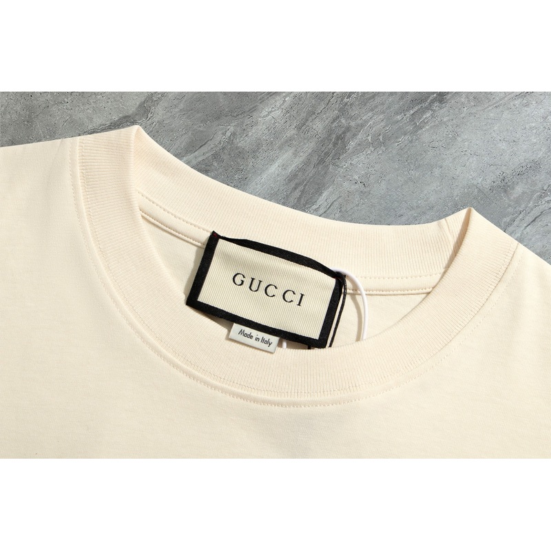 UCCI 2025 New Embroidered Logo Cotton Crewneck T-Shirt (S2XL)
