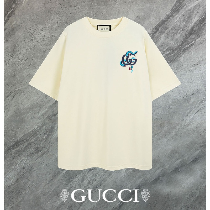 UCCI 2025 New Embroidered Logo Cotton Crewneck T-Shirt (S2XL)