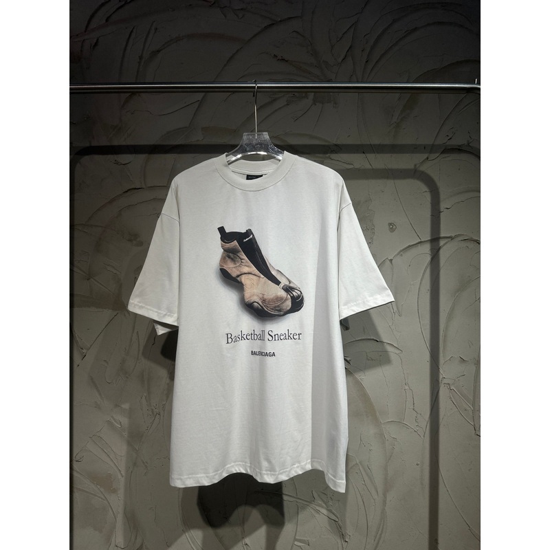 BALENCIAGA New Sneaker Graphic Oversized T-Shirt  Unisex  XS-L