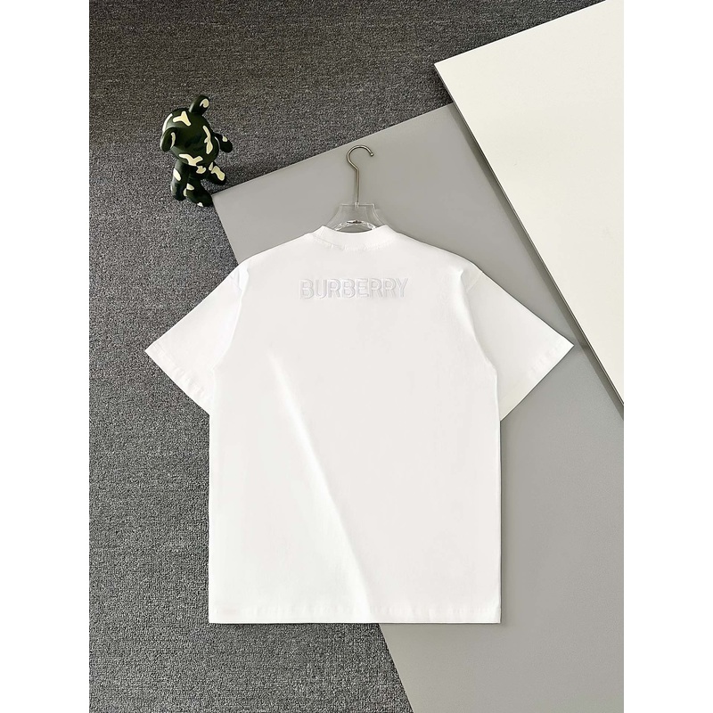 BURBERRY 25SS Equestrian Knight Letter Embroidery Oversized T-Shirt S-XL