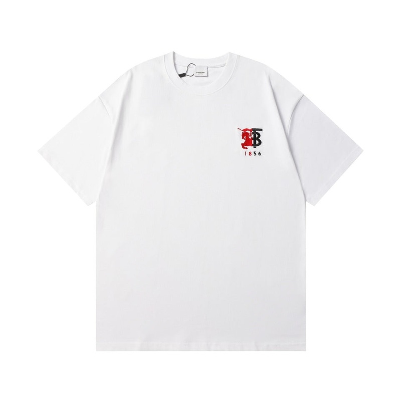 BURBERRY SS24 Classic Equestrian Knight Embroidery T-Shirt XSL