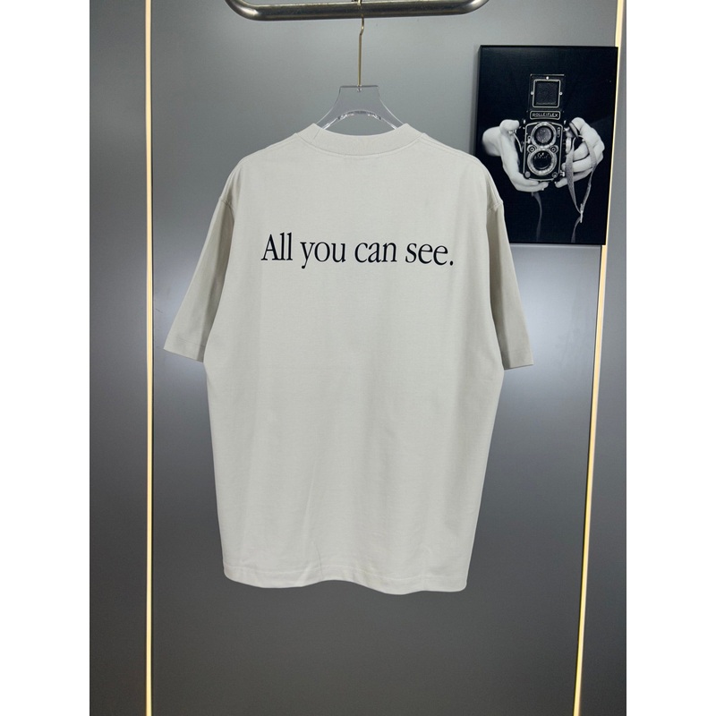 BALENCIAGA 25SS Exclusive Heavyweight Logo Embroidery T-Shirt Unisex | Sizes SXXL