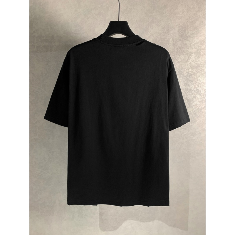 BALENCIAGA Embossed Letter Graphic T-Shirt Unisex Relaxed Fit | Sizes XSL
