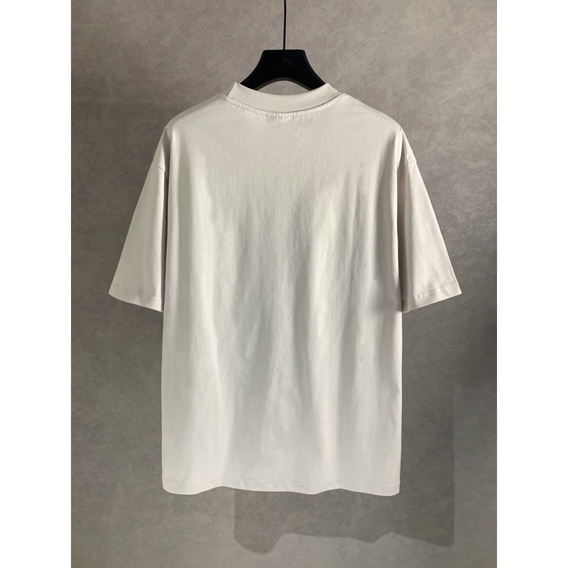 BALENCIAGA Gradient Logo Front Print T-Shirt Premium Cotton Oversized Unisex – Size XSL