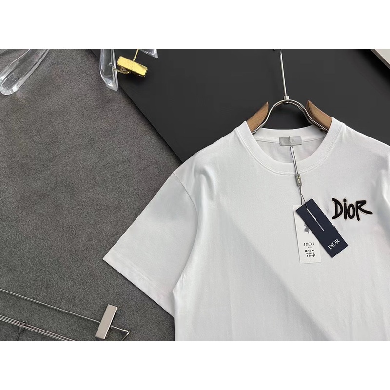 DIOR 2025 Early Spring Handcrafted Logo T-Shirt | Oversized Fit | Unisex | Sizes SXXL