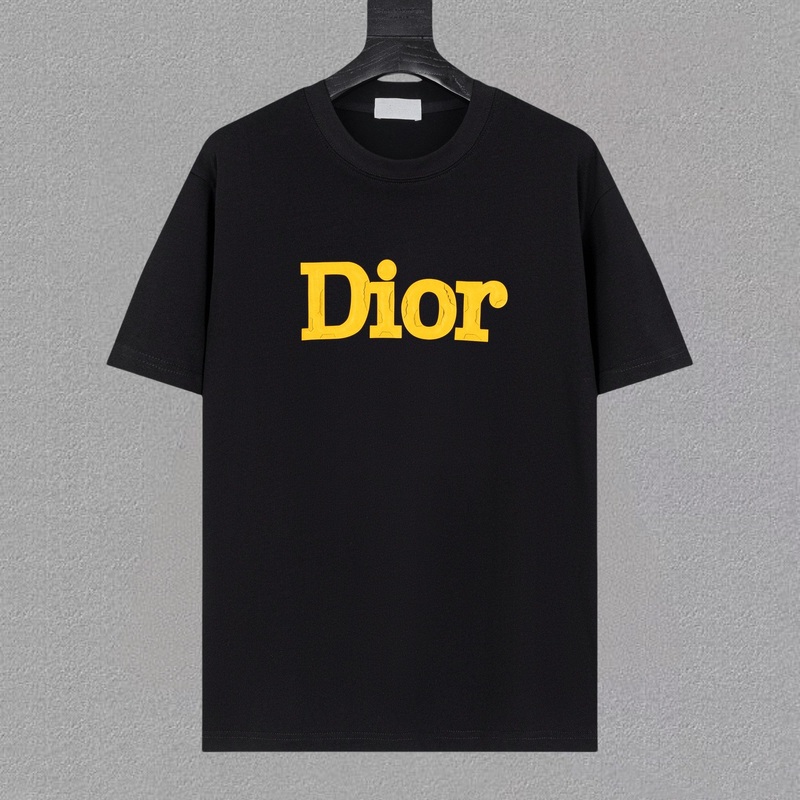 DIOR 25SS Classic Logo Print T-Shirt  Premium 280g Cotton | Menswear Essential | Sizes M3XL