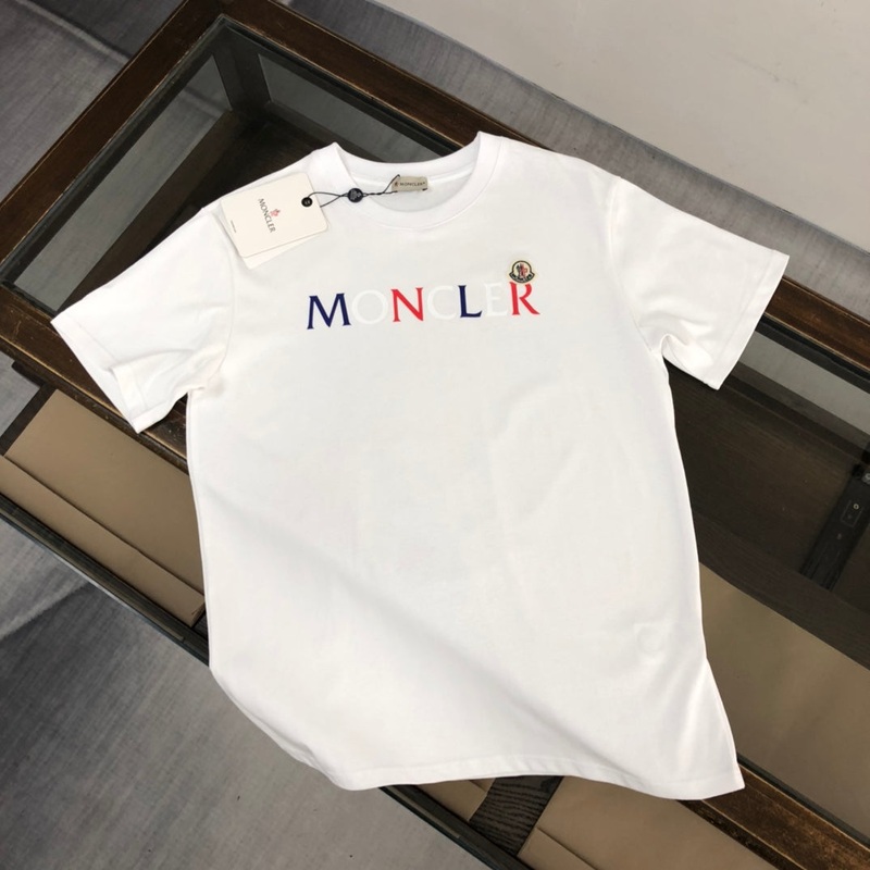 MONCLER Summer New Cotton T-Shirt Premium Custom Fabric Casual Luxury Unisex – Size SXL