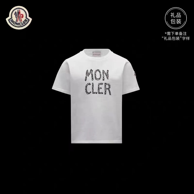 MONCLER Classic Crewneck T-Shirt  Official Design  Sizes SXL