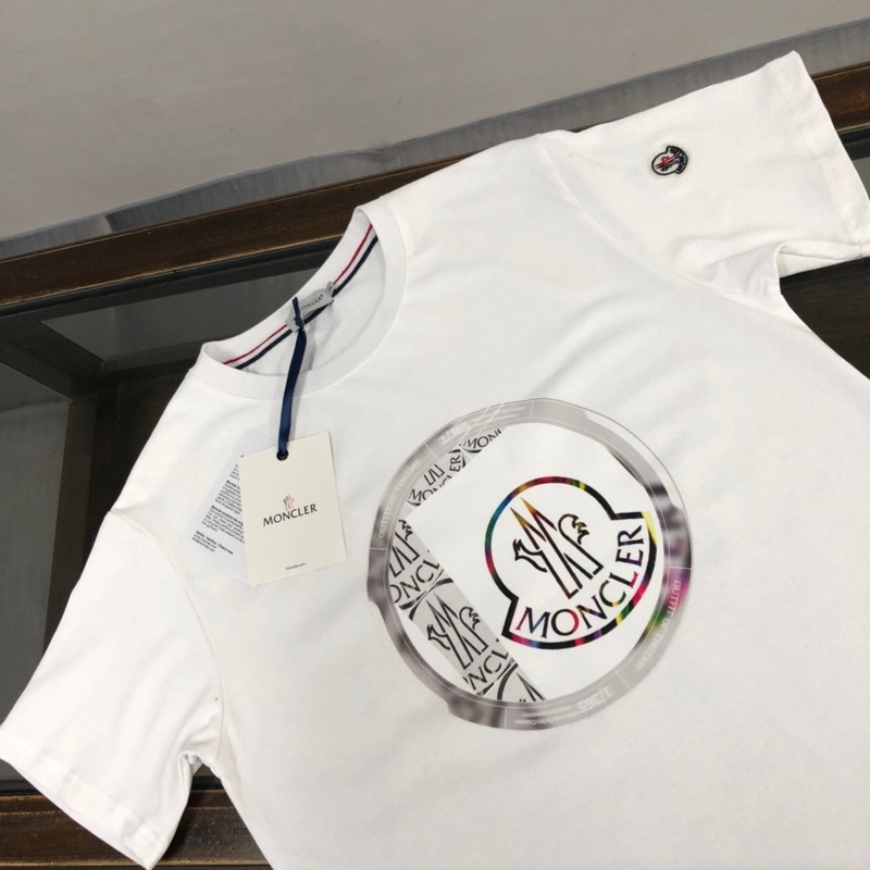 MONCLER Classic Logo Cotton T-Shirt Premium Collection Sizes M3XL