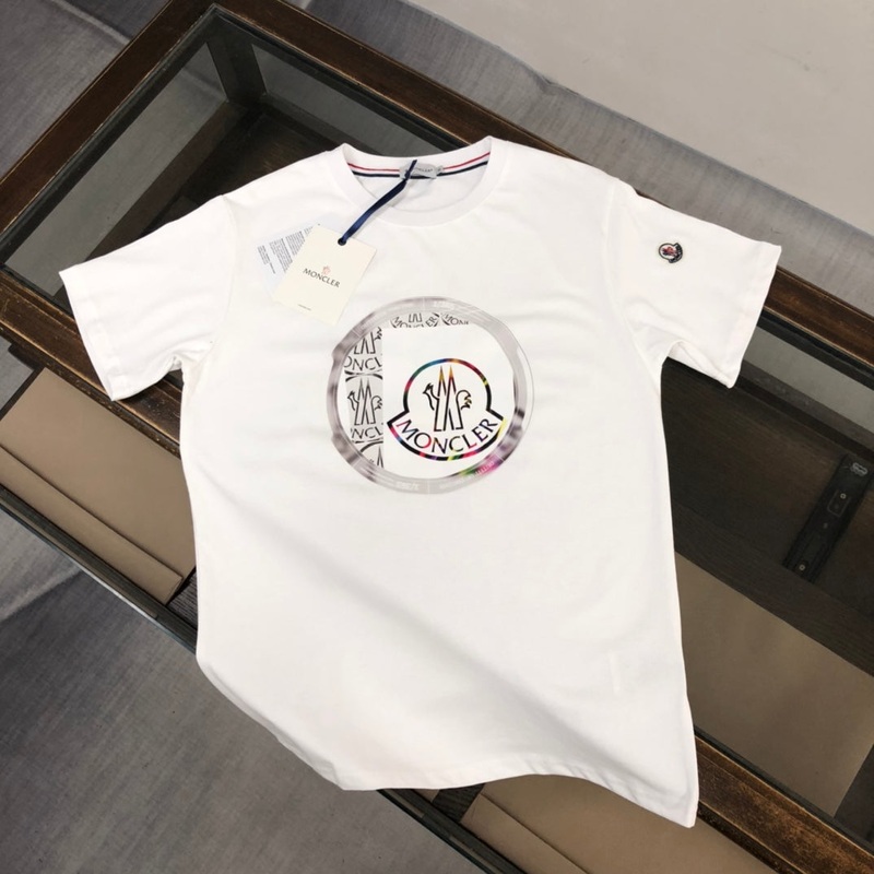 MONCLER Classic Logo Cotton T-Shirt  Premium Collection  Sizes M3XL