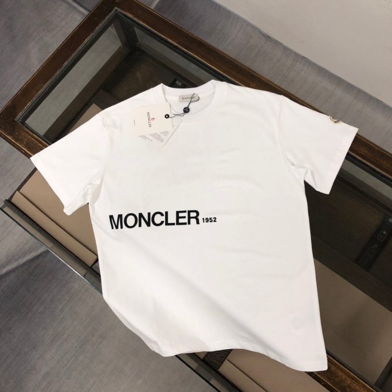 MONCLER New Custom Luxury T-Shirt  Logo Print Design  Oversized Fit  Sizes SXL