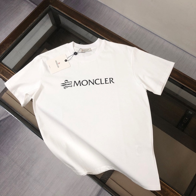 MONCLER Spring/Summer New Logo T-Shirt  Premium Tech Fabric  Oversized Fit  Sizes SXL