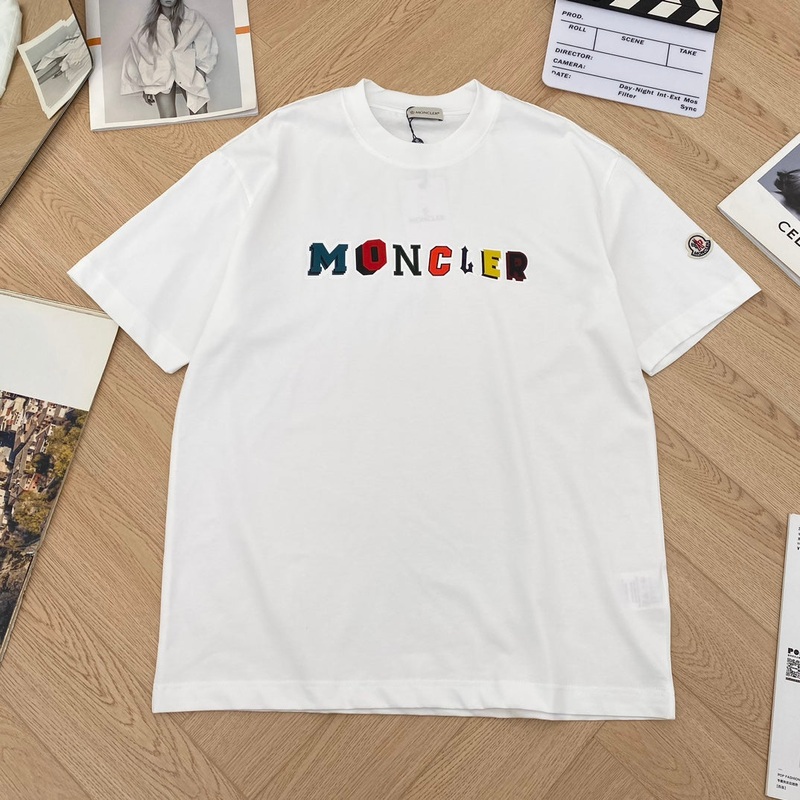 MORECLEAR New Logo Print Relaxed Fit Cotton T-Shirt SXL