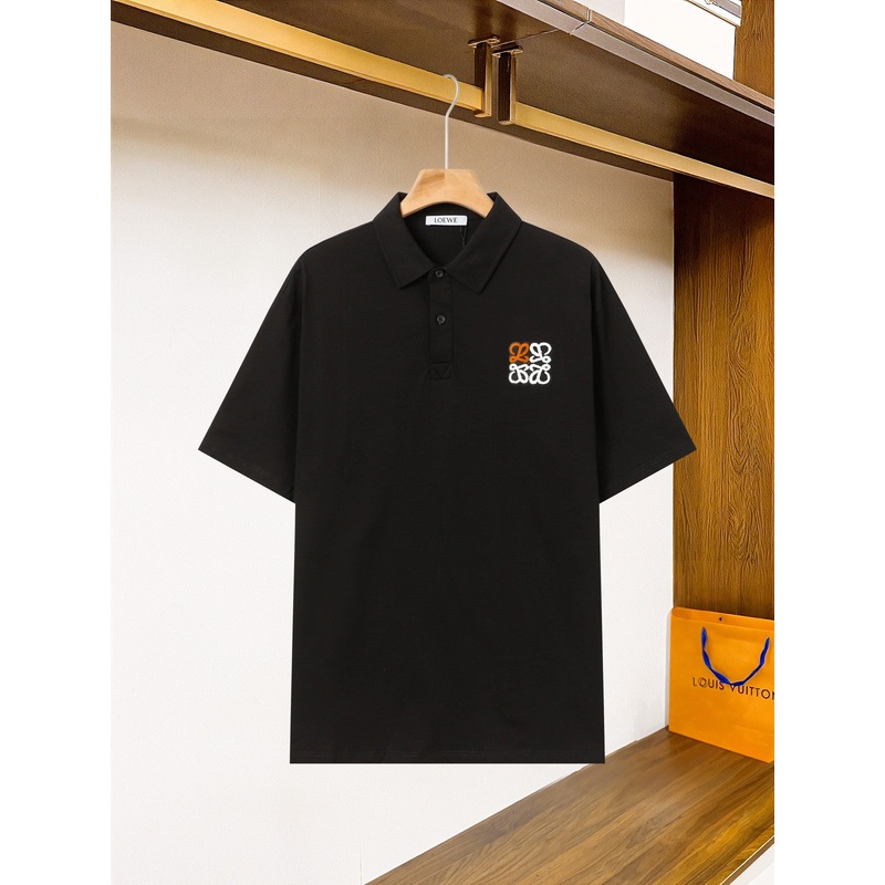 LOEWE 25SS Luxury Terry Embroidery Polo Shirt | SXXL