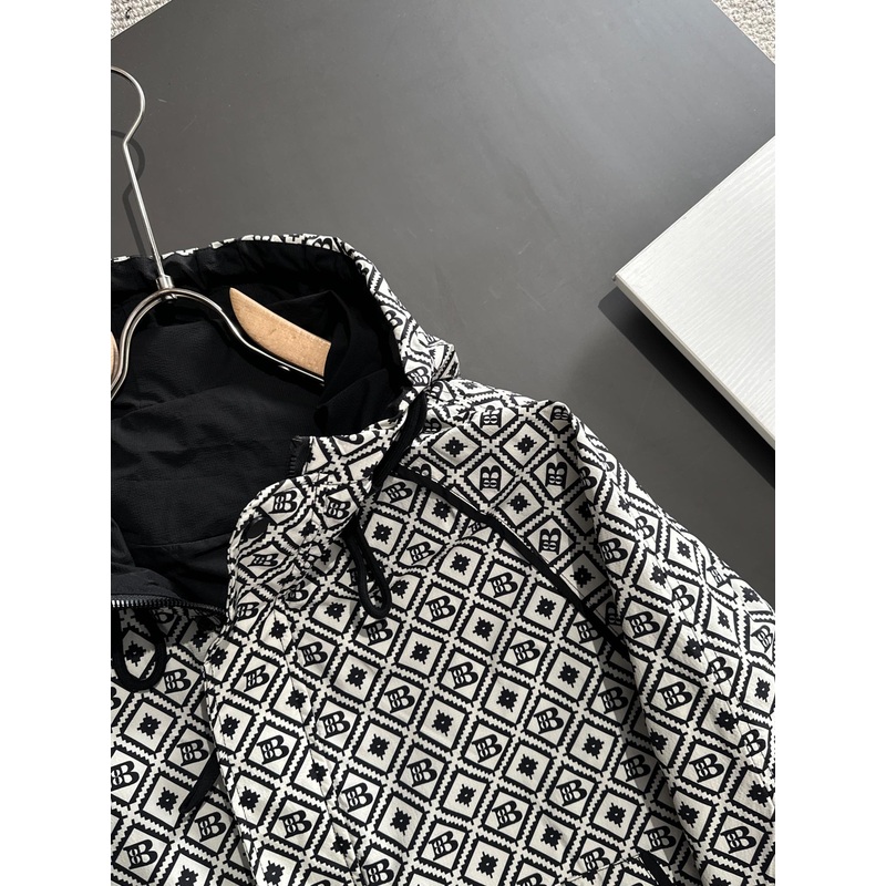 Balenciaga 2024 FW Hooded Windbreaker Jacket