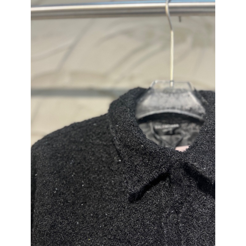 Balenciaga 24SS Early Spring Jacket Tweed-Inspired Coat (Unisex)
