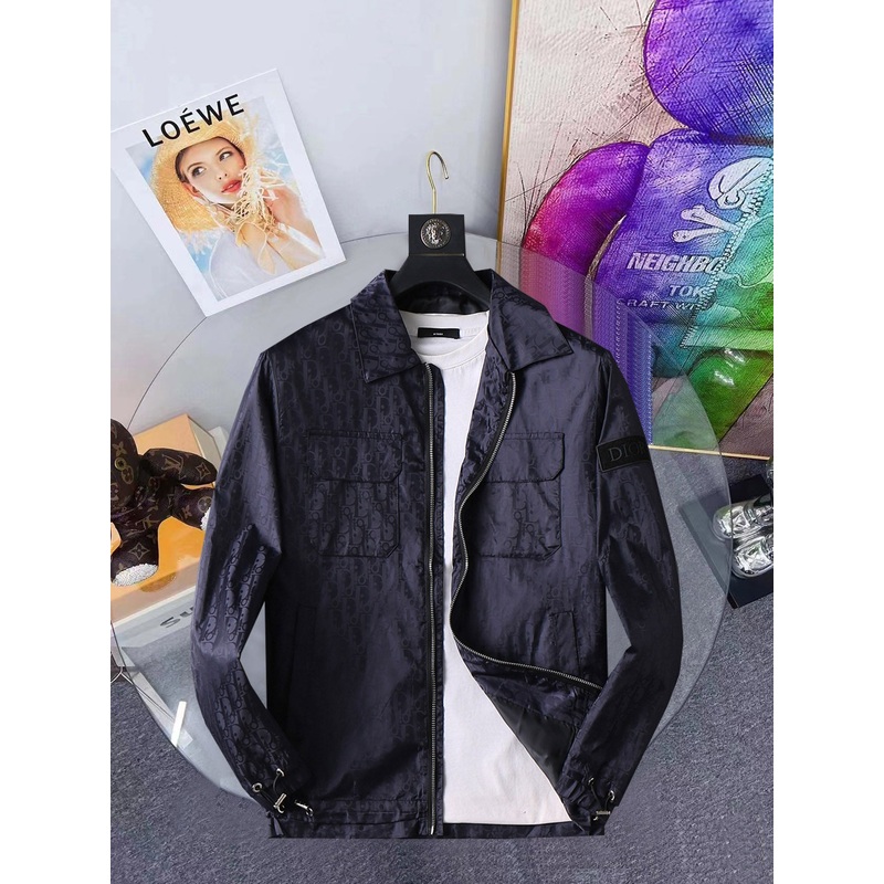 Dior Fall Collection Classic Tailored Jacket Black