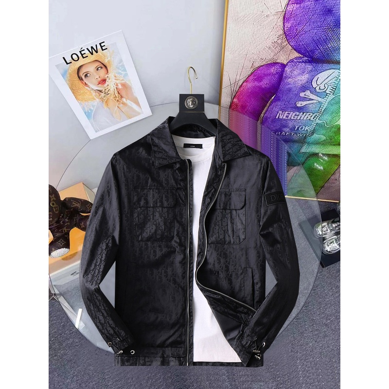 Dior Fall Collection Classic Tailored Jacket Black