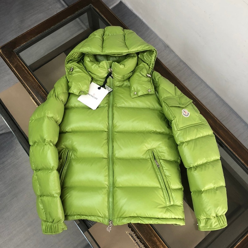 Moncler Maya Mens Classic Down Jacket 2024 | Upgraded Fleece-Lined Edition (Sizes 15)