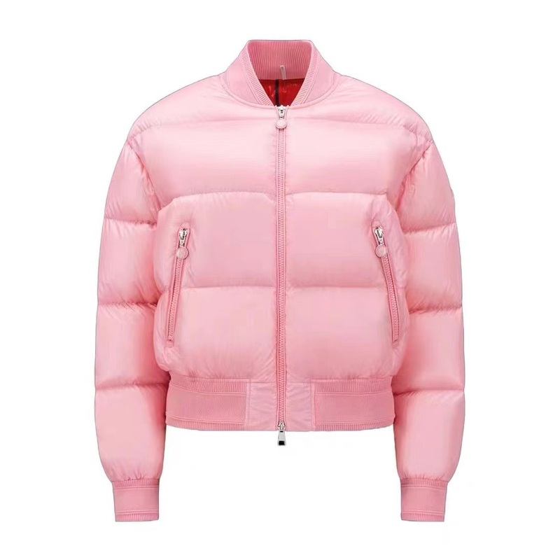 Moncler 2023 New Jolin Tsai Edition Baseball Down Jacket | 90% White Goose Down | Sizes 15
