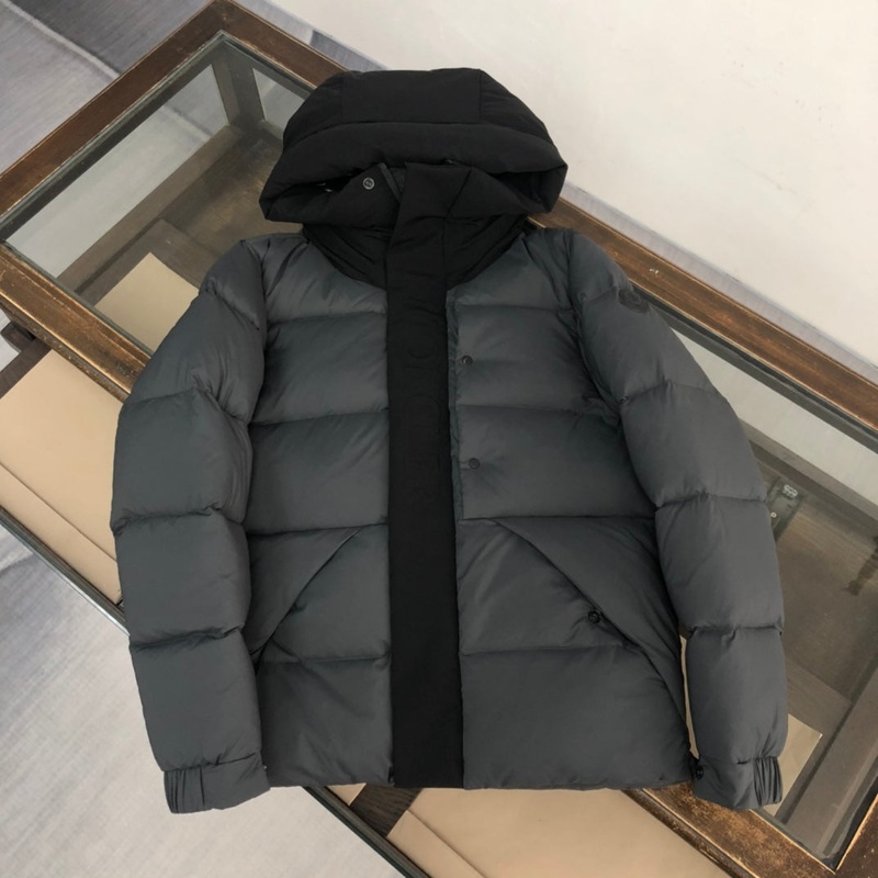 Moncler Black Warrior Limited Edition Down Jacket | Mens Hooded Puffer Coat | Black / Off-White / Dark Gray | Sizes 15