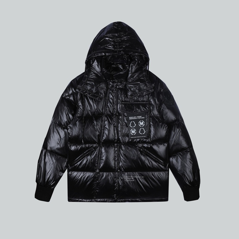Moncler Down Jacket G113 | Detachable Hood | Glossy Nylon Finish | Sizes 25