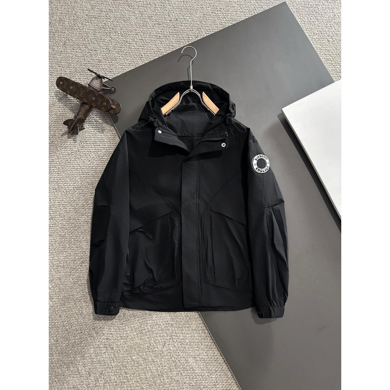 Burberry 2024 FW Hooded Zipper Trench Jacket | Premium Edition (M4XL)