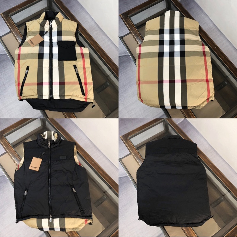 Burberry 2024 FW Reversible Down Vest | Classic Check | Unisex | SXXL