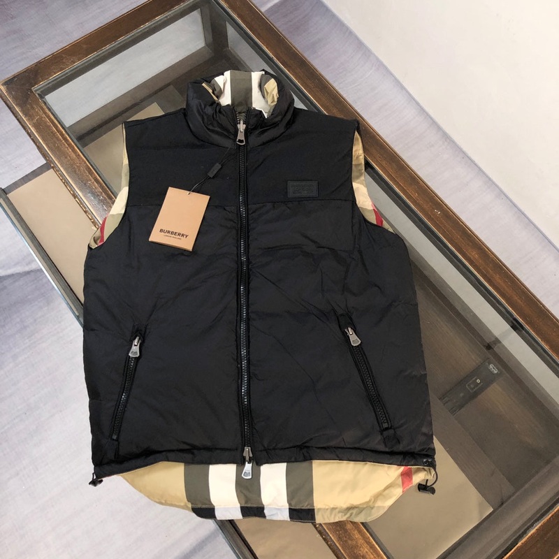 Burberry 2024 FW Reversible Down Vest | Classic Check | Unisex | SXXL
