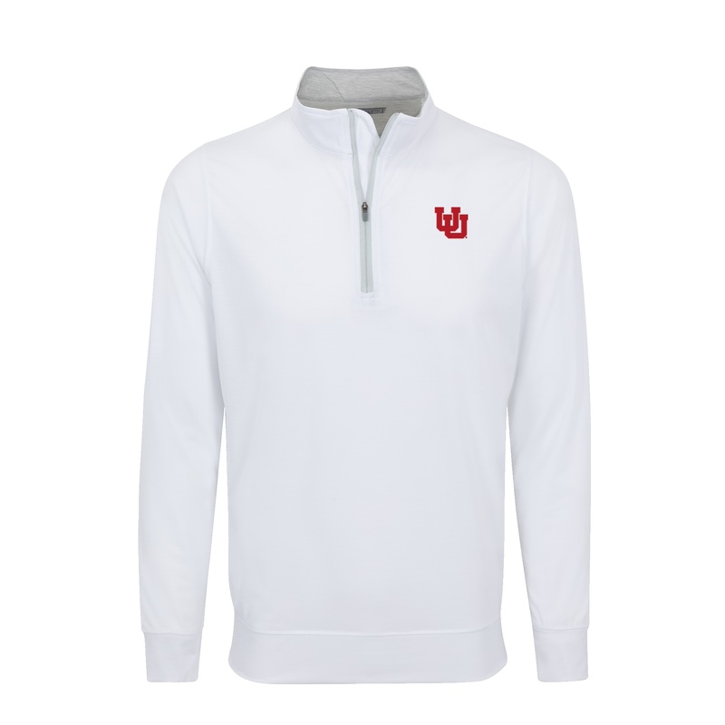 Utah DriRelease Performance Pullover White