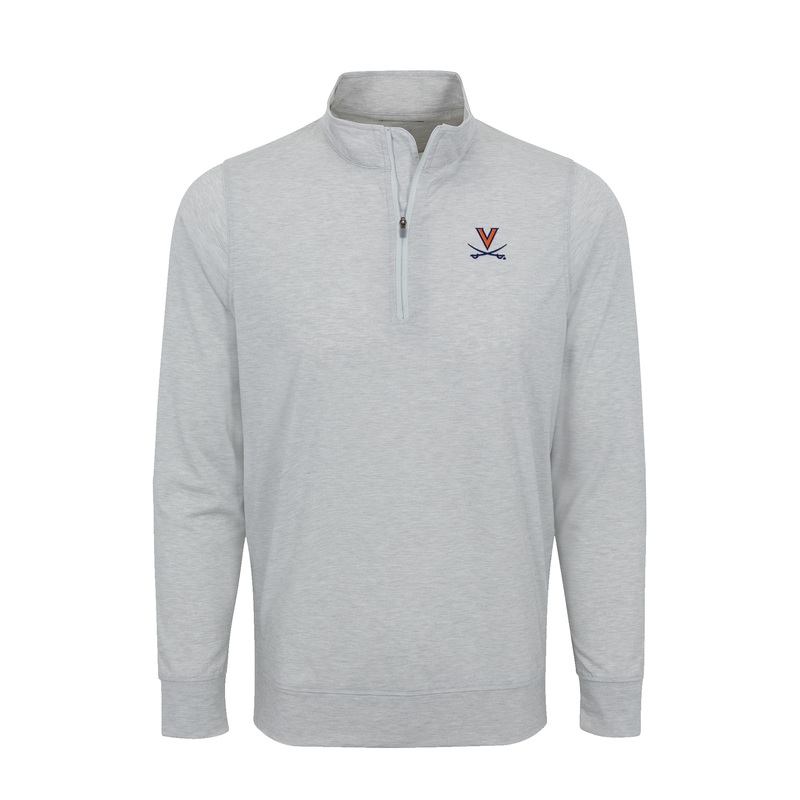 Virginia DriRelease Performance Pullover Light Grey
