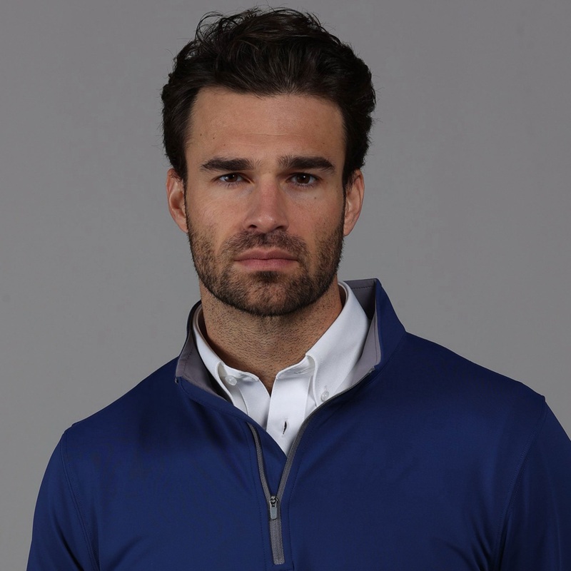 Annapolis Navy Tour Performance Men’s Golf Quarter Zip Pullover