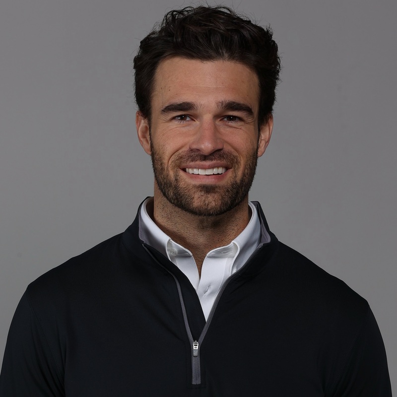 Black Tour Performance Men’s Golf Quarter Zip Pullover