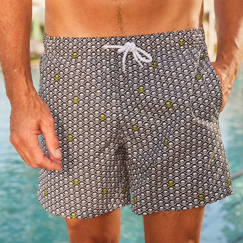 7″ Riviera Swim Trunk Bone Voyage