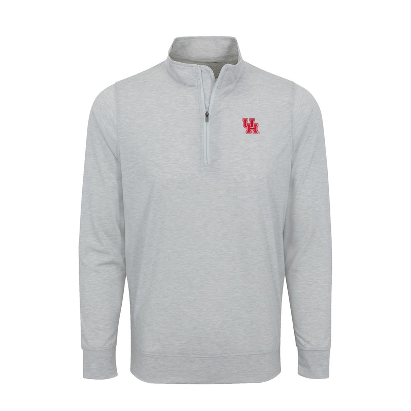 Houston DriRelease Performance Pullover Light Grey