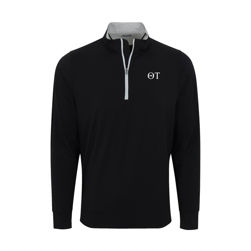 Theta Tau DriRelease Performance Pullover Black