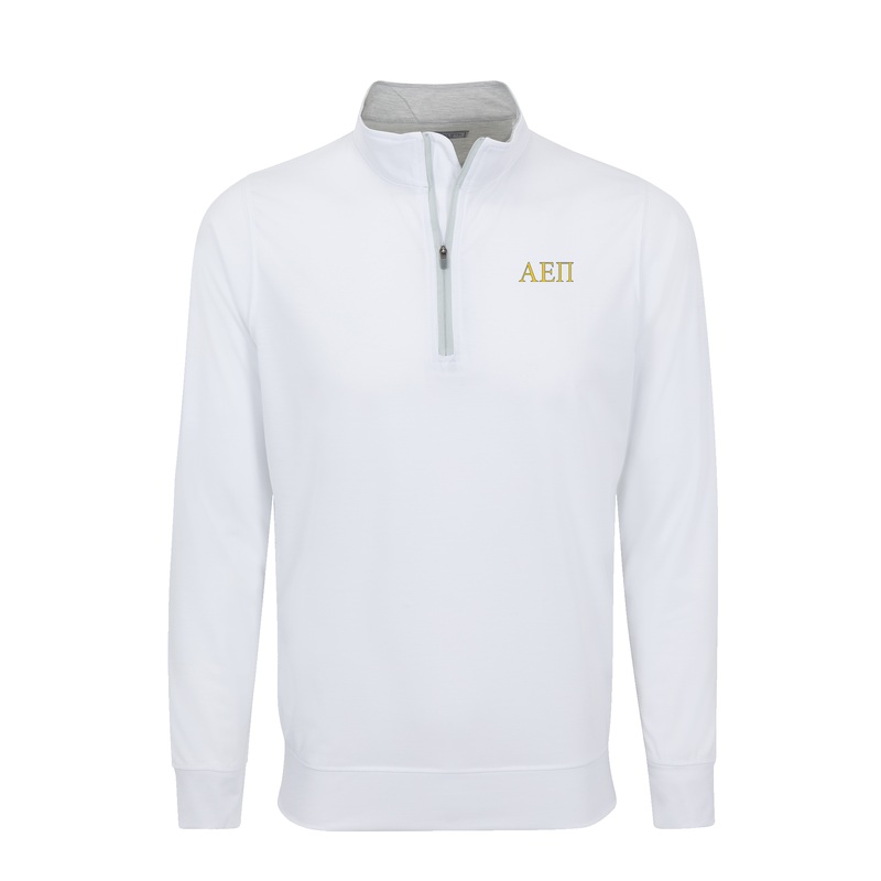 Alpha Epsilon Pi DriRelease Performance Pullover White