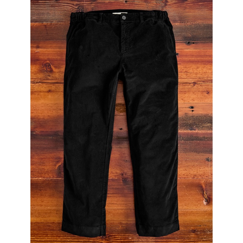 Aberlour Moleskin Pants in Ink Black