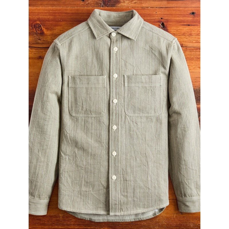 Ames Workshirt in Iron Grey Denim