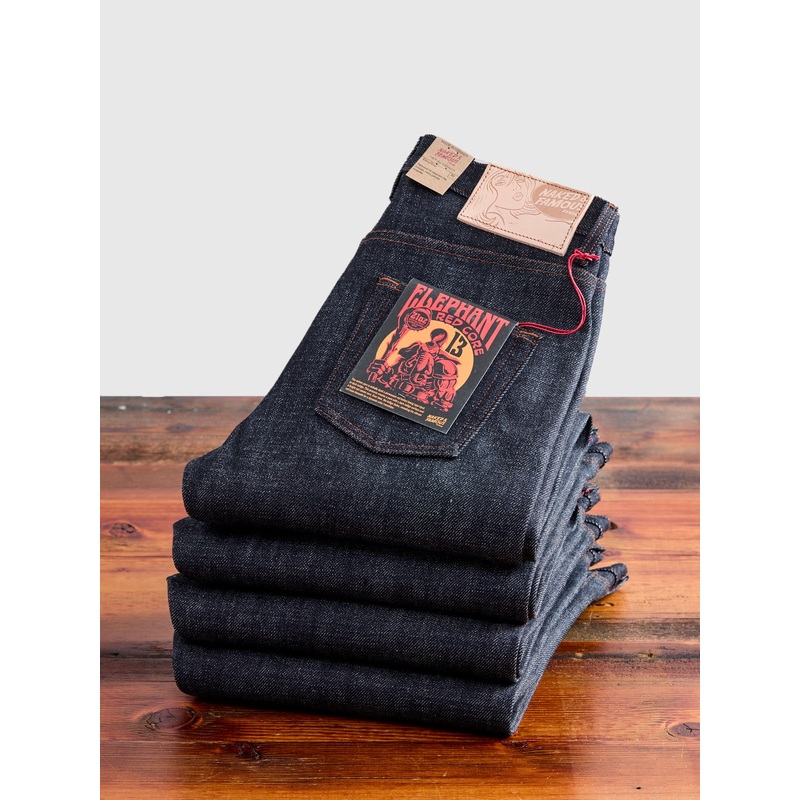 “Elephant 13 – Red Core” 21oz Selvedge Denim – Easy Guy Fit