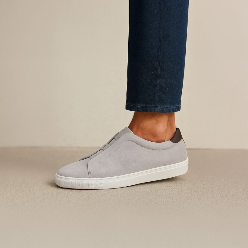 Sorrento Sneaker Grey Suede