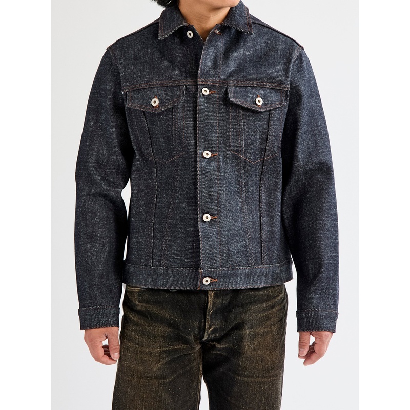 “Elephant 13 – Red Core” 21oz Selvedge Denim Jacket