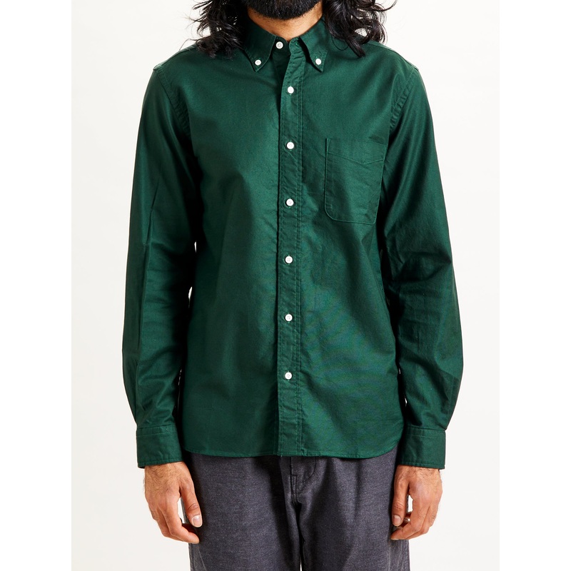 Oxford Button-Down Shirt in Green