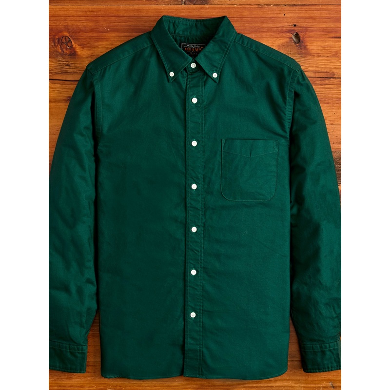 Oxford Button-Down Shirt in Green