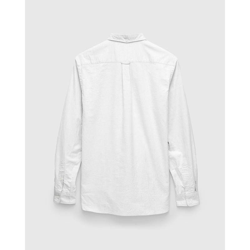 Oxford Button-Down Shirt in White