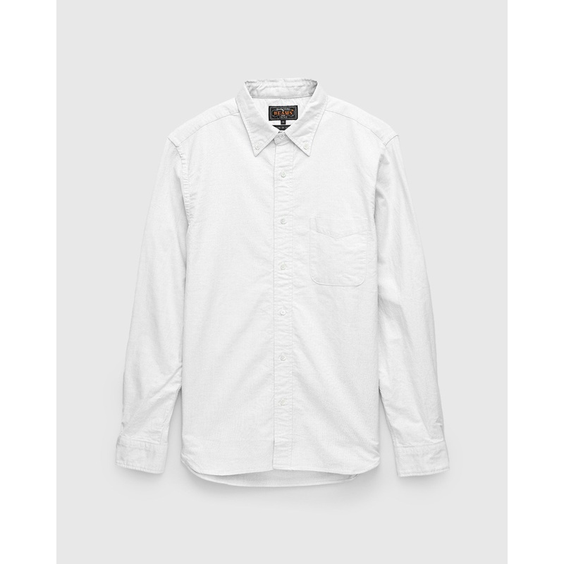 Oxford Button-Down Shirt in White