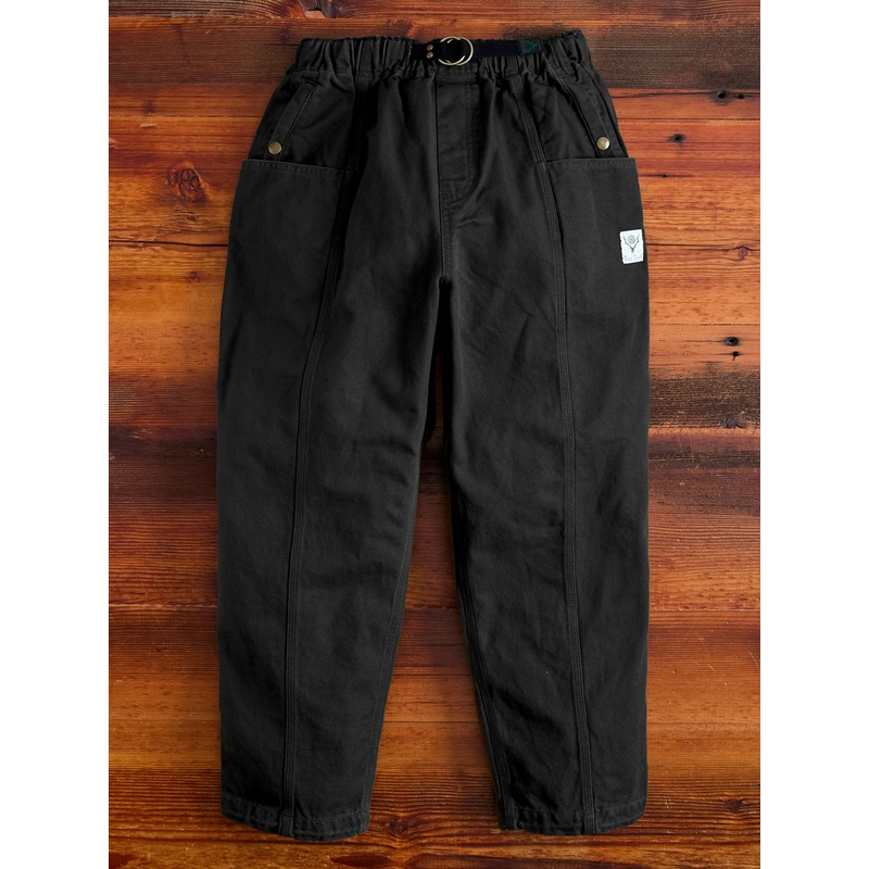 11.5oz Cotton Canvas Belted C.S Pant in Black